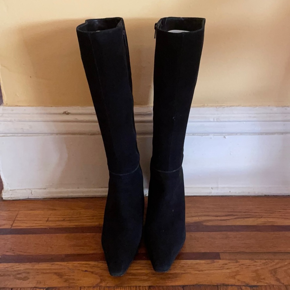 Suede LOFT knee high boots, size 5.5
